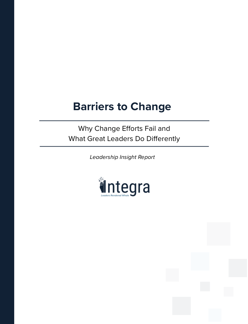 Barriers to Change
